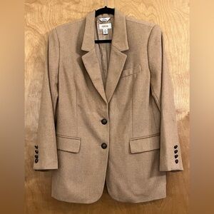 Talbots Pure Camel Hair Blazer 8
